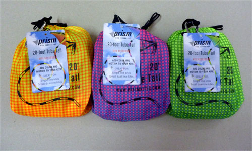 Coda Per Aquilone Prism Tube Tail 75 Ft (22+ Metri) - Ultravioletto, Modulare, Con Custodia